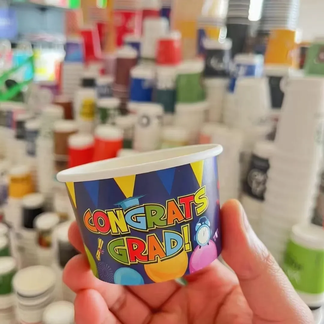 6 - Custom Ice cream paper cup